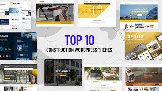 Top 10 Best Construction WordPress Themes