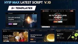 HYIP MAX v10.0 Nulled- High yield Investment Platform PHP Script Free download