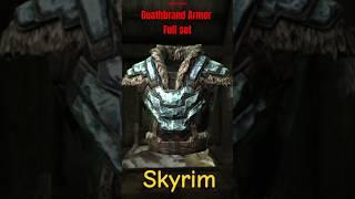 Skyrim: Deathbrand Armor #shorts #skyrim #theelderscrolls #armor #games