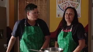 Minestrone Soup and Fried Scones