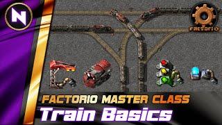 Getting Started with TRAINS & SIGNALS - Everything You Need To Know | Factorio Tutorial/Guide/How-to