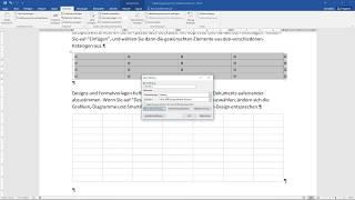 ► WORD automatisches Abbildungsverzeichnis & Tabellenverzeichnis erstellen und formatieren [15]