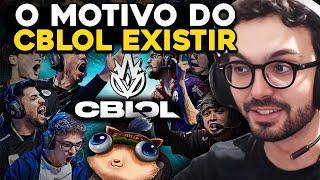 o MOTIVO do BRASIL ser a REGIÃO do ENTRETENIMENTO - CBLOL DA ZUEIRA (ÁUDIO ABERTO) - MYLON REACT