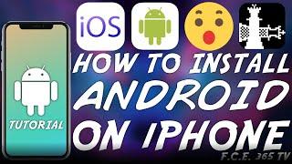 How To Install / Dualboot REAL Android X on Your iPhone / iPod (Project Sandcastle Tutorial)