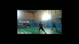 defend mematikan #tarkam #badmintonindonesia #badmintonlovers #badmintonrally #badmintonpemula