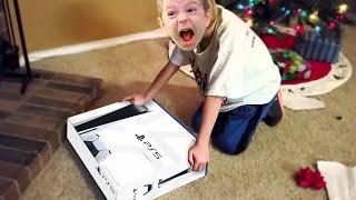 Kid RAGES after getting FAKE PS5 for Christmas..