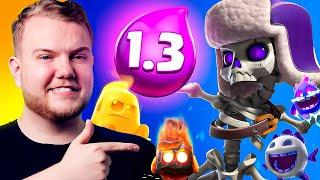 1.3 ELIXIR FASTEST CYCLE DECK IN CLASH ROYALE!