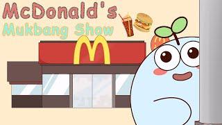 McDonald's Mukbang Show is here! Which one is your favorite to eat?【Little Munchy Puff】