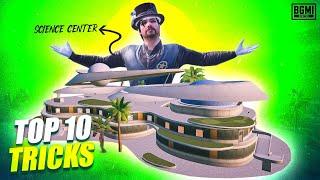 Top 10 Science Center Tips and Tricks Nusa Map | Best Rushing Tips And Tricks Bgmi / Pubg  Mobile
