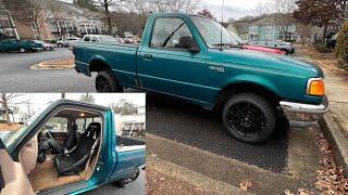 I put a RACING SEAT in my ford ranger!!