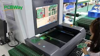 PCBWay PCB board manufacturing machine,Automated Optical Inspection（AOI）Machine