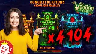 ️ VOODOO TEMPLE (LUCKSOME) SUPER HUGE BIG WIN!