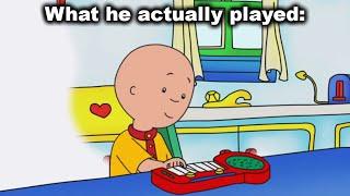 Pianos are Never Animated Correctly... (Caillou's Keyboard)