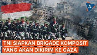 TNI Siapkan Perekrutan Brigade Komposit yang Akan Dikirim ke Gaza