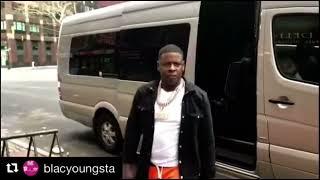 Blac Youngsta - Fuck you looking at bitch meme