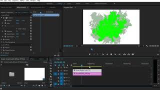 how to Use green screen in Adobe Premiere pro CC | Ink WaterColor Reveal VFX