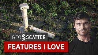 GEO-SCATTER Features I Love