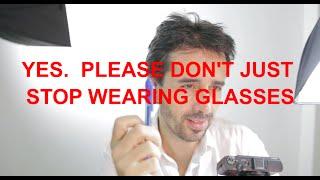 Not Wearing Glasses = Bad Idea  (BLUR HORIZON EXPLAINED) | Endmyopia | Jake Steiner
