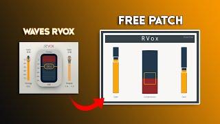 I've created a WAVES RVOX clone in PATCHER [FREE DOWNLOAD]