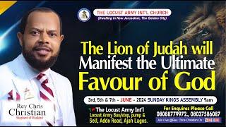 Rev Chris Christian - The Lion of Judah will Manifest the Ultimate Favour of God