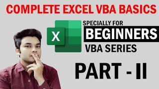 EXCEL VBA Basics Part 2- Complete Series | Advance Excel | Message Box in VBA | MSGBOX in Excel