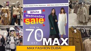 Max Fashion||White Wednesday Sale Upto70%||Women's Winter Clothing||November2024 @maxfashionmena