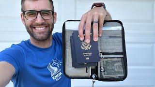  Travel Companion! ZOPPEN RFID Passport Wallet Review & Demo - Organize in Style!