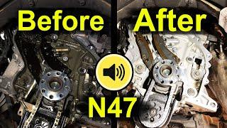 N47 Timing Chain Before And After