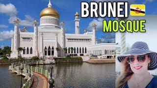 The most impressive Mosque in the Asia Pacific Omar Ali Saifuddien Mosque #Brunei #borneo  #mosque