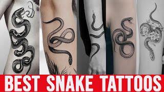 Top 50 Best Snake Tattoos