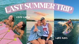 Last Summer trip 🫶🫶 Weekend in Georgia, cute cabin, lake day, + I’m an auntie!!!!!