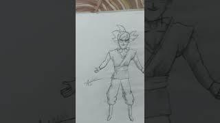 Black goku drawing | ayan art |short