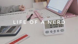a day in the life of a nerd :3 // study vlog #7 // 공부 브이로그