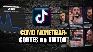 Como Monetizar Cortes no Tiktok?  Mostrei Quanto Rendeu meu Canal