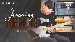 Josh Smith - Ray Blues (Improvised Major Blues Solo)