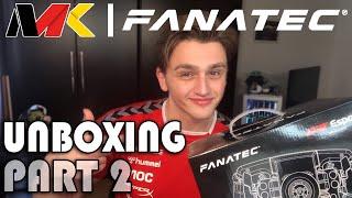 UNBOXING! MY WHEEL GLOWS AT NIGHT! Fanatec Clubsport Steering Wheel F1 2021 Limited Edition