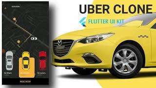 Luxury taxi Uber clone - Flutter UI KIT