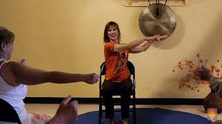 Banishing Back Pain Naturally - Chair Yoga Class for Everyone with Sherry Zak Morris , C-IAYT