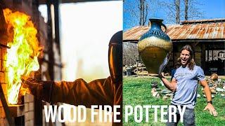 WOOD FIRE POTTERY ADVENTURE - the ENTIRE process!