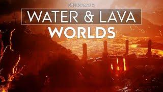 NEW Update Brings WATER & LAVA Worlds - Everspace 2 Space Game