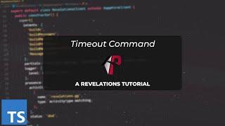 [EP 3 - TypeScript] Discord Bot Tutorial - Timeout Command