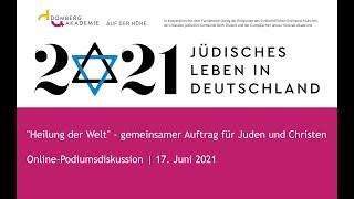 "Heilung der Welt" - gemeinsamer Auftrag für Juden und Christen (Abt Johannes Eckert) 2/3