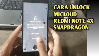 CARA UNLOCK MI CLOUD REDMI NOTE 4X (MIDO)