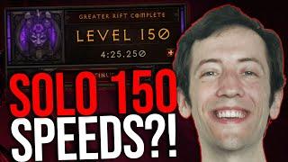 Diablo 3 - GR150 Solo LoD WoL Monk Speeds?!