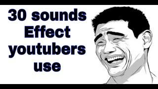 30 sound effects noCopyright sounds|funny sound effects| background effects|funny traps|Comedy sound