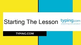 #3 Starting The Lessons | #Typing.Com #OnlineApps