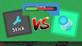 Super magic firefly gets greeded! - Florr.io