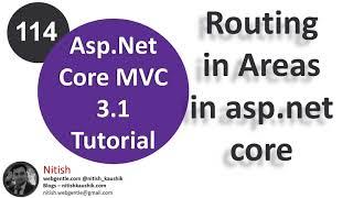 (#114) Routing in areas in asp.net core mvc | Asp.Net Core tutorial