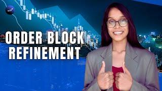 Order block refinement in 4 ways (hindi) | Refine order block |  Smart money teaching