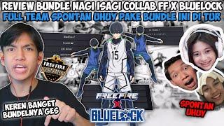 REVIEW BUNDLE NAGI ISAGI COLLAB FF X ANIME! FULL TEAM SPONTAN UHUY PAKE BUNDLE INI DI TURNAMEN 1JT